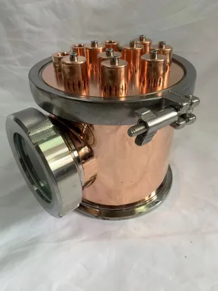 Copper Jacketed Still 26 gallon/100L  6" Pot Belly Distiller copper pot still  buy copper still