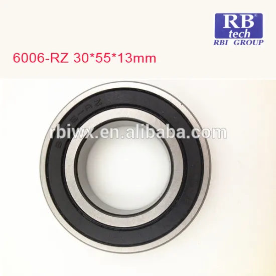 wuxi strong bearings 6006RZ 30X55X13mm ball bearing