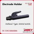 Código de tipo de Holanda 500A 600A pinza de electrodo para soldar. CC - 114G