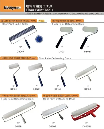 Defoaming Roller Brush for Floor Epoxy