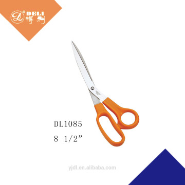 8 inch Popular orange PP handle stainless steel scissors