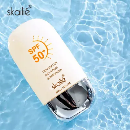 Pure Natural Ingredient Whitening Anti-Aging Mineral Sunscreen SPF 50