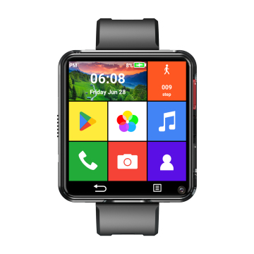 2,64 Zoll HD -Bildschirm Android 11 4G Sim Smart Watch mit GPS und Videoanruf