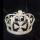 Fashion full round pageant crowns for king