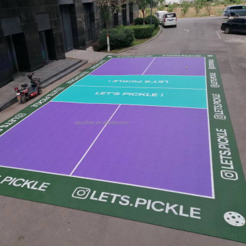 Basketball and Pickleball Home Court Multi-Sports Surface