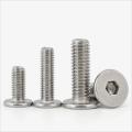 304 Stainless Steel Inner Hex Flat Head Bolt