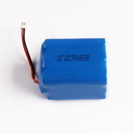18650 Li-Ion Battery Pack, 11.1V, 4400mAh, 3S2P Rechargeable Lithium Battery