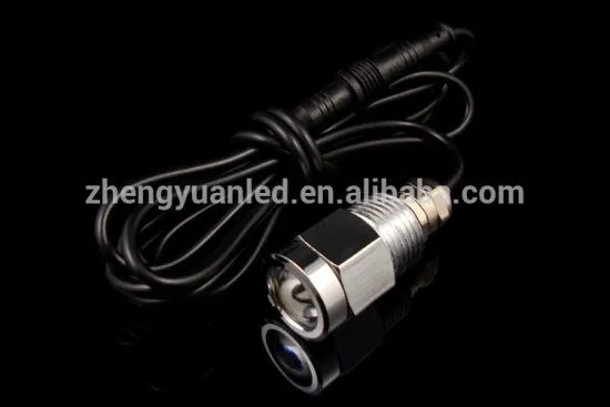 9w Chromed Bronze light body IP68 12V led underwater light drain plug light