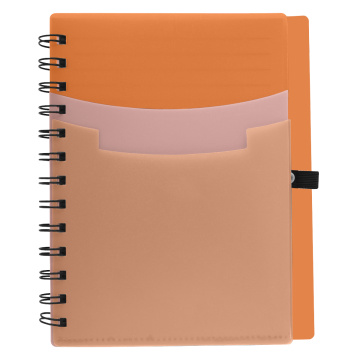 DIFFERENT COLOR FOR PP SPIRAL NOTEBOOK