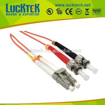 Multimode Duplex 62.5/125 LC to ST fiber jumper