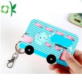 Personalized PVC Cartoon Animal Silicone Key Rings