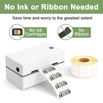 50X25mm 72g Blank Direct Thermal Label Roll