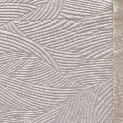 Folhas Design Jacquard Knit Fabric