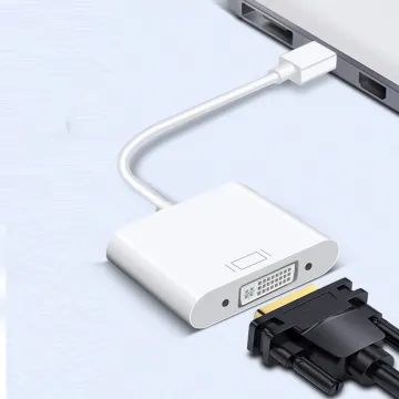 Taipuxi 1080p 60Hz Mini DP to DVI Adapter Cable - White and Black Design