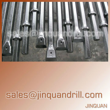 conical drill rod/integral drill rod used in quarry for sale