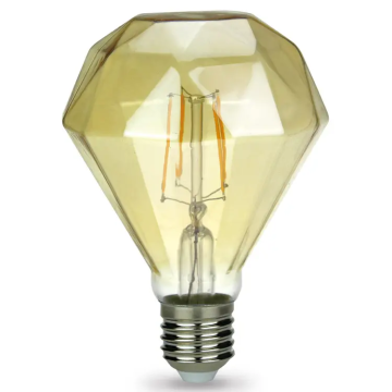 LED Filament Bulb 2W-8W E26/E27/B22 Clear Amber Vintage Diamond Shape