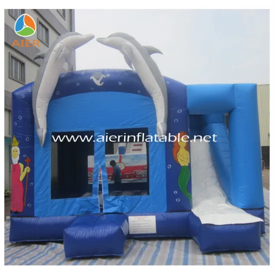 2017 Aier Dolphin inflatable castle for sale