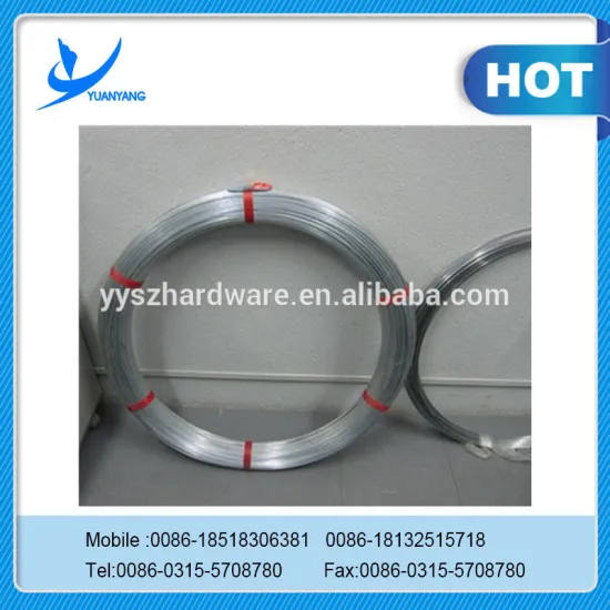 Galvanized steel wire price/binding wire/low price gi wire
