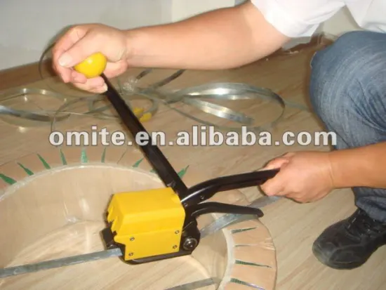 Manual buckle-free steel strapping tool A333