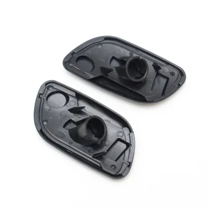 Pair of Car Front Headlight Washer Sprayer Nozzle Pump Cylinder Cover For SAAB 9-3 93 2003-2011 OEM NO 98681-E6000 98682-E6000