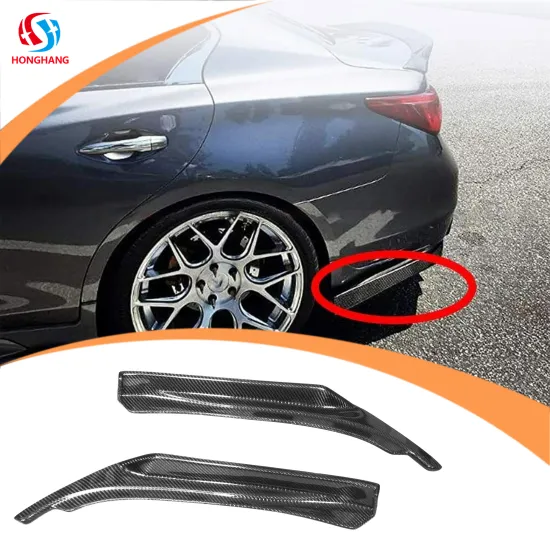 Auto Spare Parts: Honghang Factory Body Protector Rear Bumper Corner Splitter Lip for Infiniti Q50 (2014-2017)