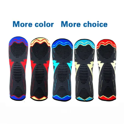 Anti-slip fitness knee sleeves