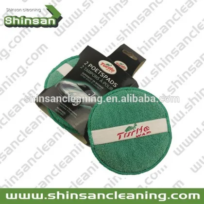 2016 Soft Microfiber car wax sponge/car polish sponge/wax applicator