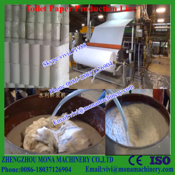 5TPD Recycling Paper Toilet Paper Making Machine: Affordable Price and Sustainable Solution (0086-18037126904)
