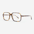 Rectangular Acetate Unisex Optical FrameAs