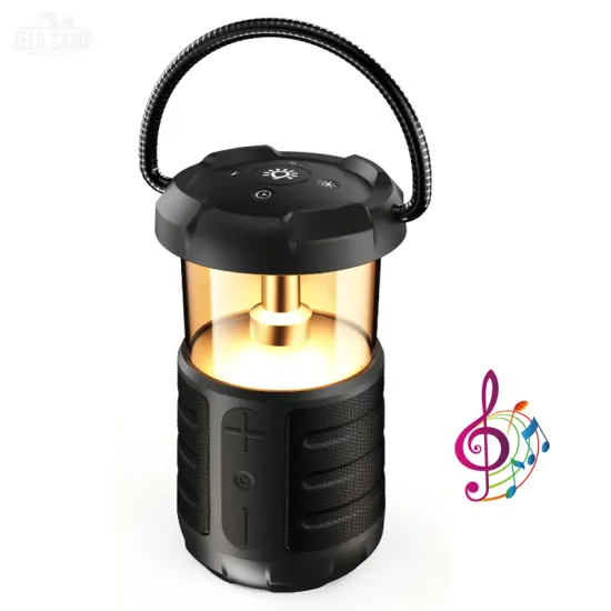 Multi-Function Travel Speaker Lantern: Bluetooth Rechargeable Camping Hiking Lamp