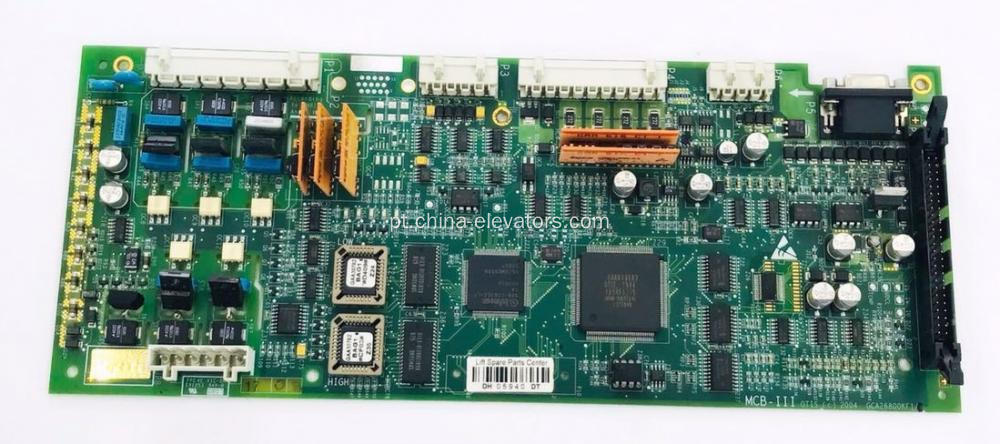 Placa mãe GAA26800KF1 MCB-III para elevadores Otis Gen2