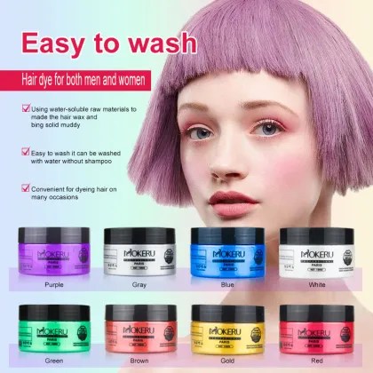 Mokeru Natural Dye Hair Color Wax
