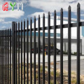 PVC Black Picket Wrought Iron Square Tube Fence