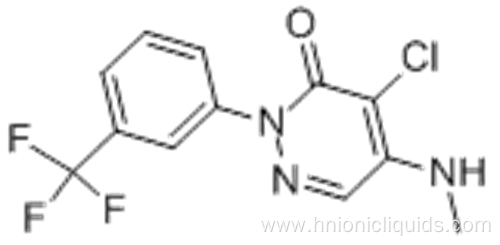 3(2H)-Pyridazinone,4-chloro-5-(methylamino)-2-[3-(trifluoromethyl)phenyl] CAS 27314-13-2