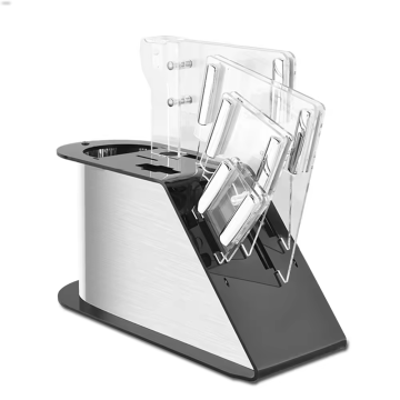 Stockage au couteau en acier inoxydable - Accessoires et outils de la cuisine