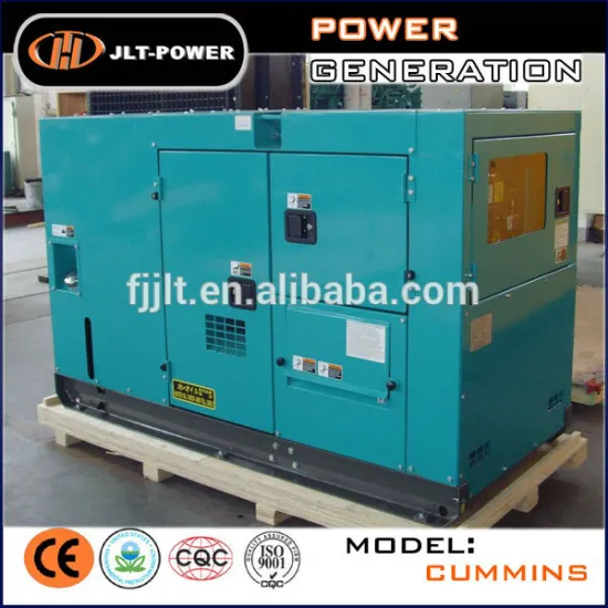 Silent diesel electric generator 31kVA powered by DCEC