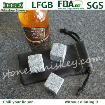 3 pcs set whiskey chill cube ice stone scotch whisky gift set