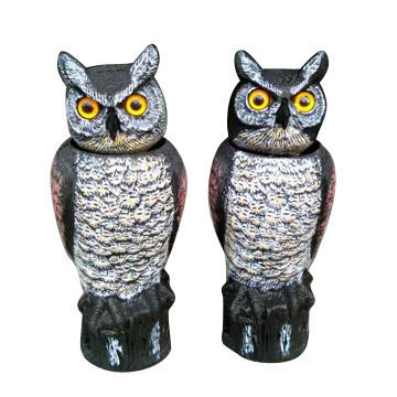 Factory of rotating head garden owl decoy