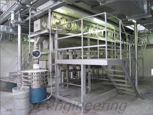 XF pahalang na fluidizing dryer