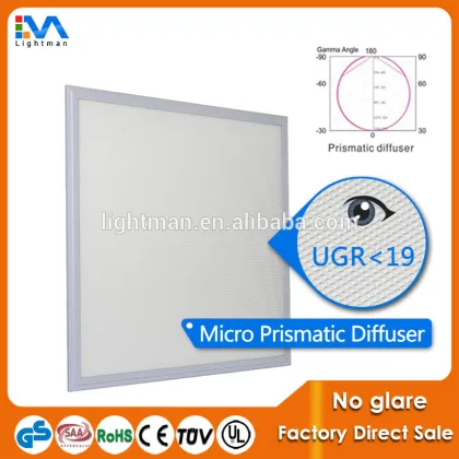 Newest visual comfort lighting UGR19 without glare SAA, CE led lighting panels