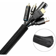 PET Antiflaming Blackled Pleted Cable Smeeve