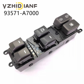 Power Window Switch Assembly Front för 2016 Kia Forte-93571-D3000 93571A7000 93571-A7000