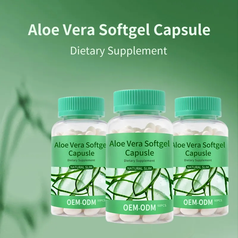 OEM/ODM Vegan Weight Loss Pills Super Slim Capsules Dietary Supplement Natural aloe capsule for weight loss