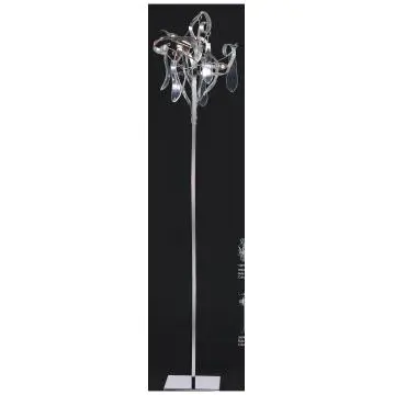 3-Lights  Frivolous Iron Garlands Carrying Glass Floor Lamp