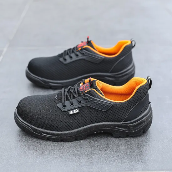 Safety Labor Protective Mesh Working Shoes