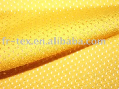 Polyester Sportswear Mesh Fabric