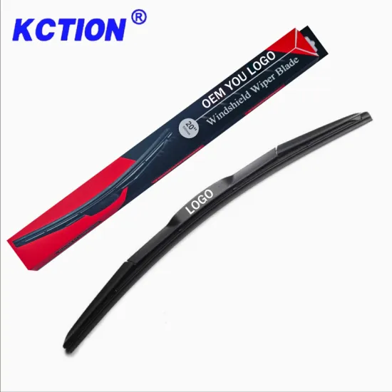 Kction Premium Quality Hybrid Stainless Steel Windshield Wiper Blade - Universal for Cars