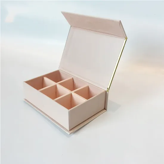 Custom Made Chocolate Candy Packaging Box With Divided