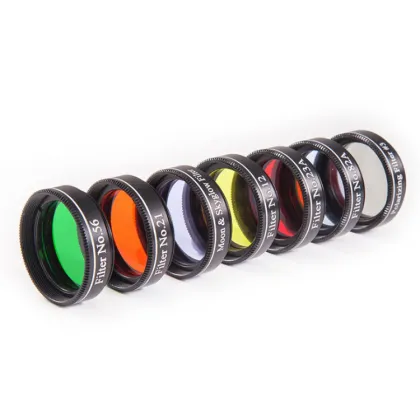 7 Color Astro Filters for Astronomical Telescopes