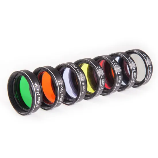 7 Color Astro Filters for Astronomical Telescopes